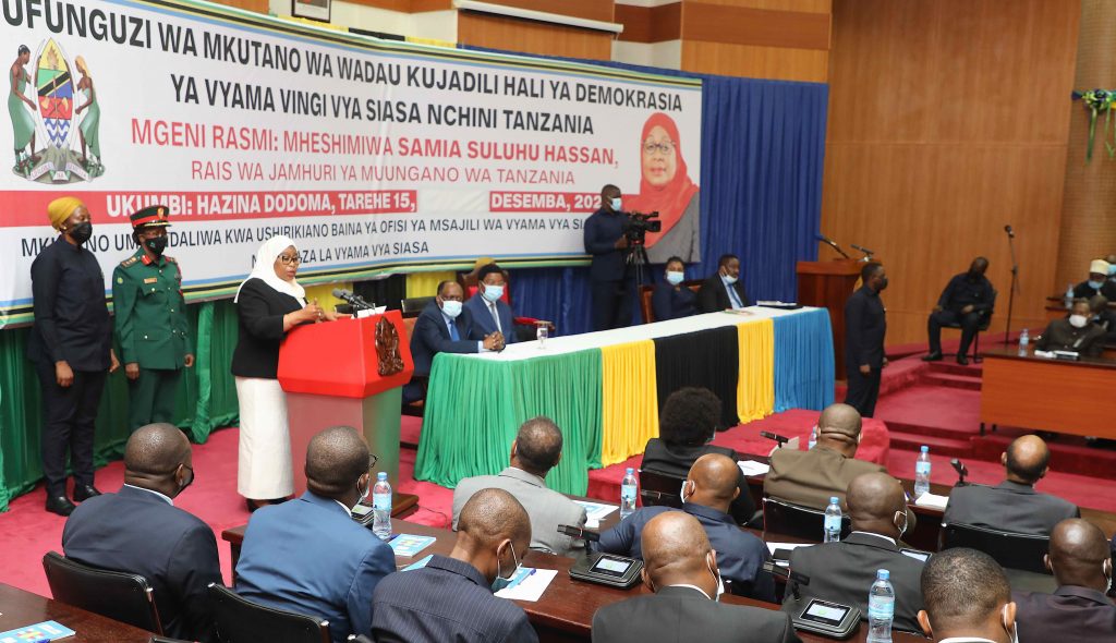 Mhe. Rais Samia Suluhu Hassan, Afungua Mkutano Wa Wadau Wa Kujadili ...